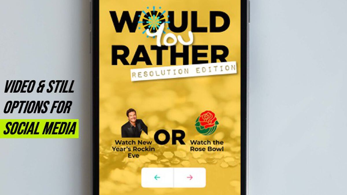 Would You Rather Resolution Edition image number null
